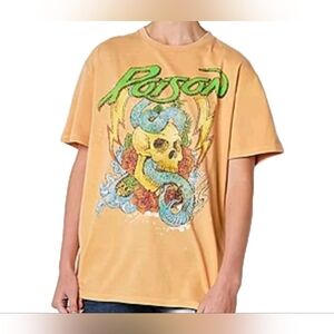 Poison Graphic T-Shirt in Yellow